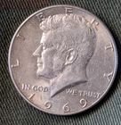 1969-D Kennedy Half Dollar 40% Silver