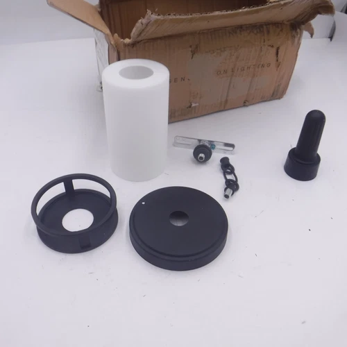 Generation Lighting Midnight Black One Light Mini-Pendant 6121601-112 - Picture 1 of 3