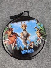 Ice Age Dawn Of The Dinosaurs Metal CD DVD Blu-ray Disc Wallet Case Round Holder