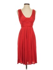 Mango Women Red Cocktail Dress XS