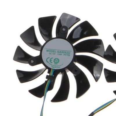 87mm 4Pin Cooling Fan GA92S2U 0.46A 12V GPU Fan For ZOTAC RTX3090 3080 3070 3060