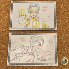 正規品 ufotable DINING EXCLUSIVE Akaza 2-Postcard Set Original Illustration Limited