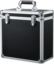 Vinyl Record Storage Case LP Album Collection Display Box Aluminium Water Resist