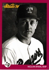 1991 LEAF STUDIO  /   NOLAN RYAN CARD