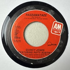 QUINCY JONES - RAZZMATAZZ (USA PRESSING) 7" Vinyl Single EX Cond