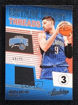 2018 Absolute Memorabilia Established Threads Level 3 59/75 Nikola Vucevic oh5