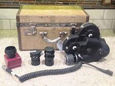 ARRI Arriflex 16 ST Movie Camera 16mm Lenses Original Case