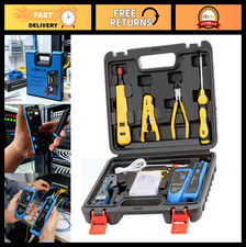 RJ45 Crimp Tool Kit - Network Cable Tester, Cat6 Cat5 Ethernet Tools