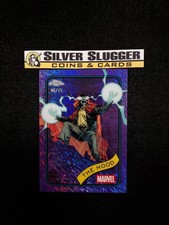 2025 The Hood Topps Chrome Marvel Purple Shimmer Refractor /75 #70