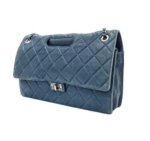 CHANEL Lamb Vintage 2.55 Flap Bag 5629927122 27331268 - Afbeelding 2 van 8