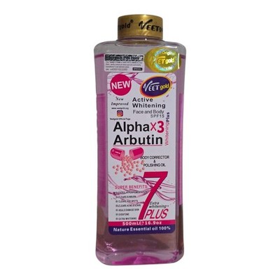 Veet Gold Alpha Arbutin Face Body Corrector Oil  500ml