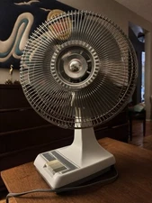Vintage Retro 12" Windmere Desk Table 3 Speed Fan Oscillation Not Working