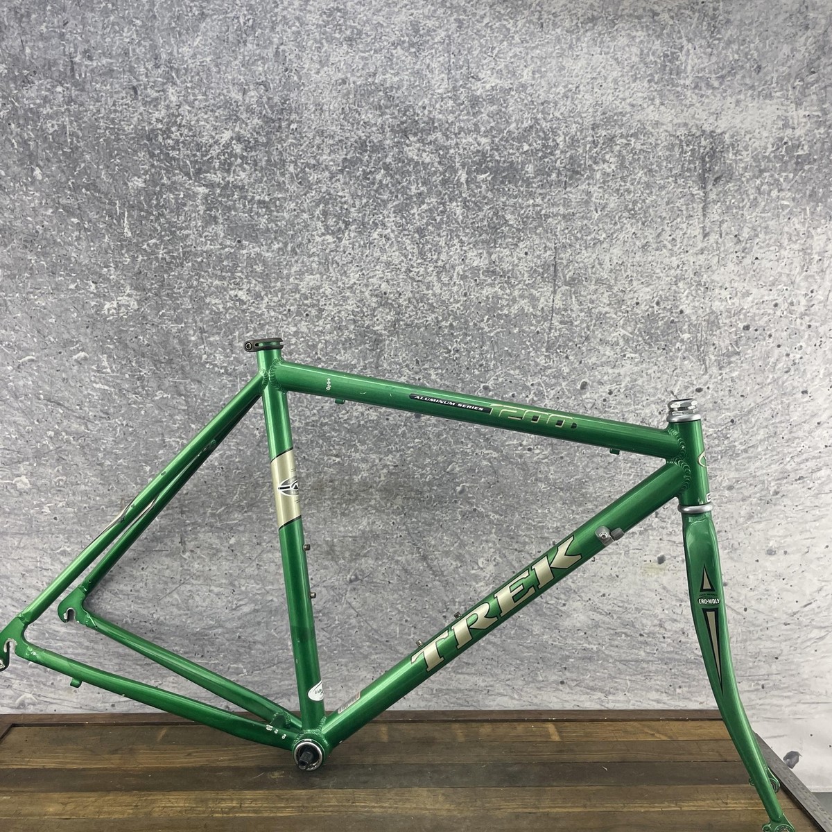 Vintage Trek 1200 Road Bike Frame 54cm Green 700c Alpha