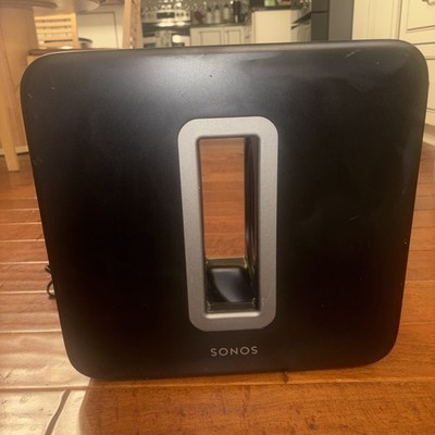  Sonos SUB Gen 1 Wireless Powered Subwoofer Deep Bass System TESTED Matte Black