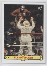 2012 Topps Heritage WWE Ringside Action Flying Splash Kamala #23 0a6