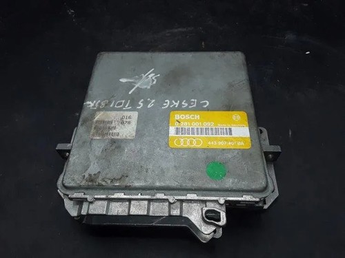 AUDI 100 Avant 4A, C4 Motorsteuergerät ECU 443907401BA 0281001092 2.50 25501620