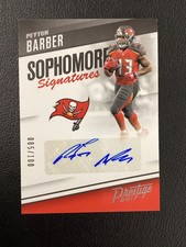 2017 Panini Prestige #6 Peyton Barber Sophomore Signatures /100 Tampa Bay