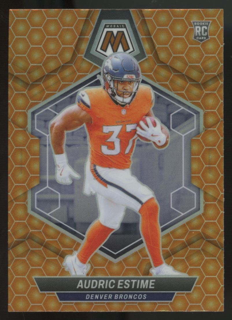 2024 Panini Mosaic Audric Estime RC Honeycomb Prizm SSP #392