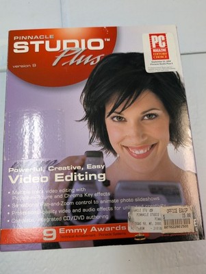 Pinnacle Studio Plus Version 9 Video Editing Software PC CD-ROM