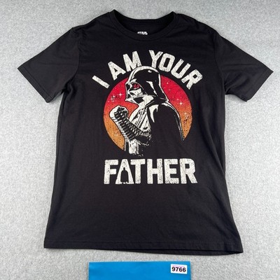 Star Wars T Shirt Larger Black Darth Vader I AM Your Father GRaphic Print