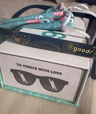 Goodr Sunglasses - To Venice With Love - New with bag & box -Sold out 