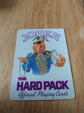 Vintage Joker Single Swap Playing Card Art Old Gaming Poker Game Fun Ads History