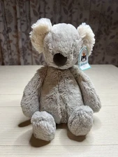 Jellycat Medium Bashful Koala Bear Soft Plush Animal Retired With Tag 12”