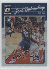 2016-17 Panini Donruss Optic Holo Silver Prizm Joel Bolomboy #191 d3b