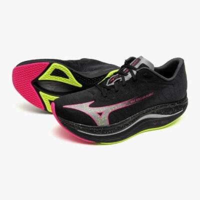 Mizuno WAVE REBELLION PRO 2 ブラック/ピンク Mizuno Wave Rebellion Pro 2 Running Shoes Black/Pink Men's