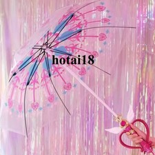 Anime Sailor Moon LED Umbrella Sun/Rain Girls Magic Cane Cosplay Props Xmas Gift