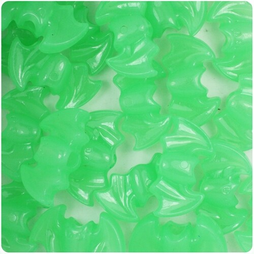 10 x Halloween Shapes Pony Beads 20mm Necklace Bracelet Making DIY Crafts - Picture 20 of 21