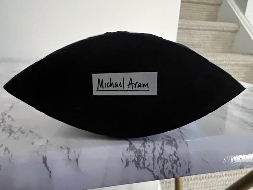 Vintage Michael Aram Molten Series Silver Bud Vase Signed Modern Design 7 1/4" - Picture 6 of 12