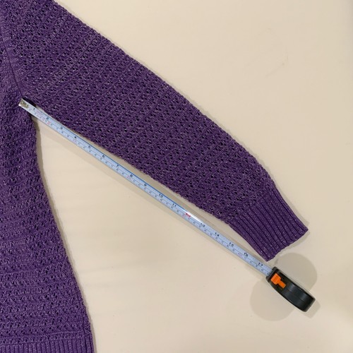 Charter Club Petite Medium Purple Hoodigan - Picture 6 of 16