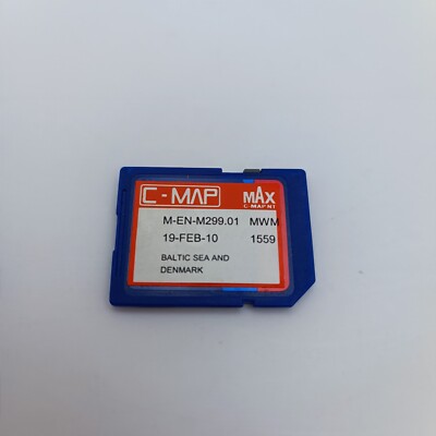 C-MAP MAX EN-M299 Denmark Sweden Norway Baltic Sea C-CARD Digital Charts SD Card