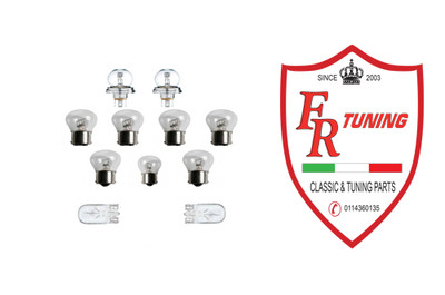 KIT 11 LAMPADINE FIAT 500 F//L//R//GIARD