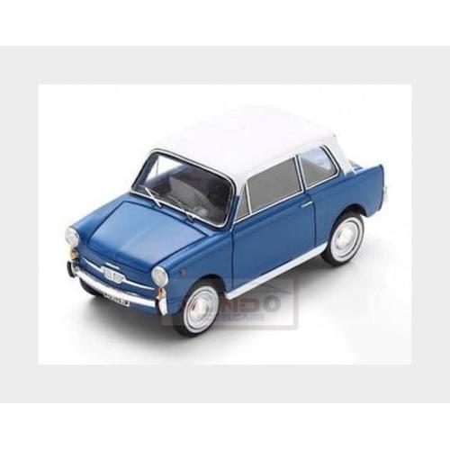 1:43 SCHUCO Autobianchi Bianchina 1962 Blue White 450933800 Model - Picture 2 of 2
