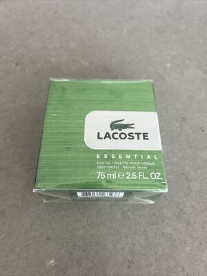 Lacoste ESSENTIAL 2.5oz Men's Eau de Toilette Spray | Sealed w/ Fast Shipping!