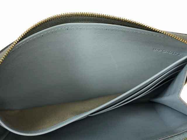 Celine Long Wallet Round Zipper Gray _88118 - image 8