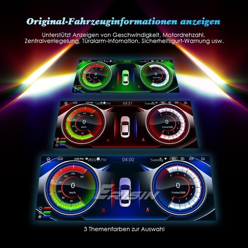 8.8" DAB+Android 13 GPS Autoradio Navi für Audi A4/S4/RS4 CarPlay Wifi Bluetooth - Bild 10 von 23
