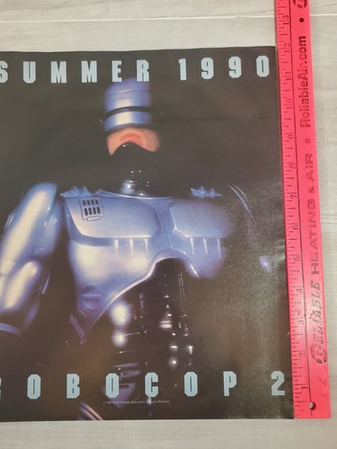 Anzeige RoboCop Robo Cop Film Orion Bilder Original 1990 Print Werbung - Bild 11 von 12