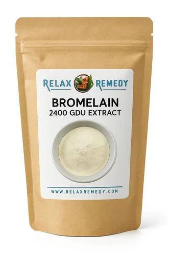 Bromelain Extract 2400 GDU - Pure Non-GMO Pineapple Enzyme Digest & Joint