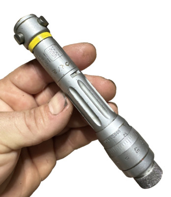 Tesa Swiss 20-25mm Small Hole Internal Bore Micrometer Tri-Mike Machinist Tool