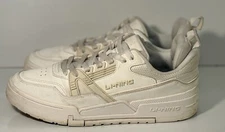 Li‑Ning 001 BTC 'Cream White' AGCS103‑1 Sneakers Shoes Men’s US 9 Eur 42.5 