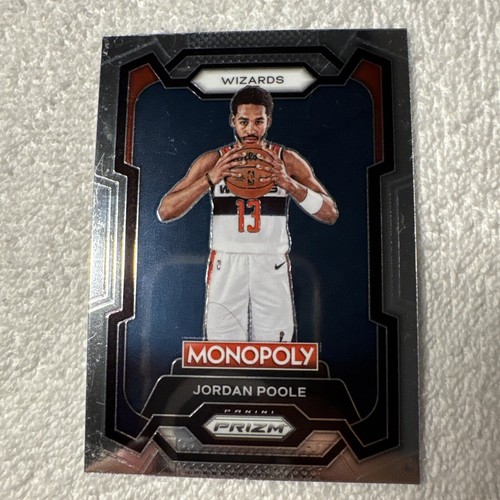 2023-24 Panini Prizm Monopoly Jordan Poole Silver Prizm #88 Wizards - Picture 1 of 2