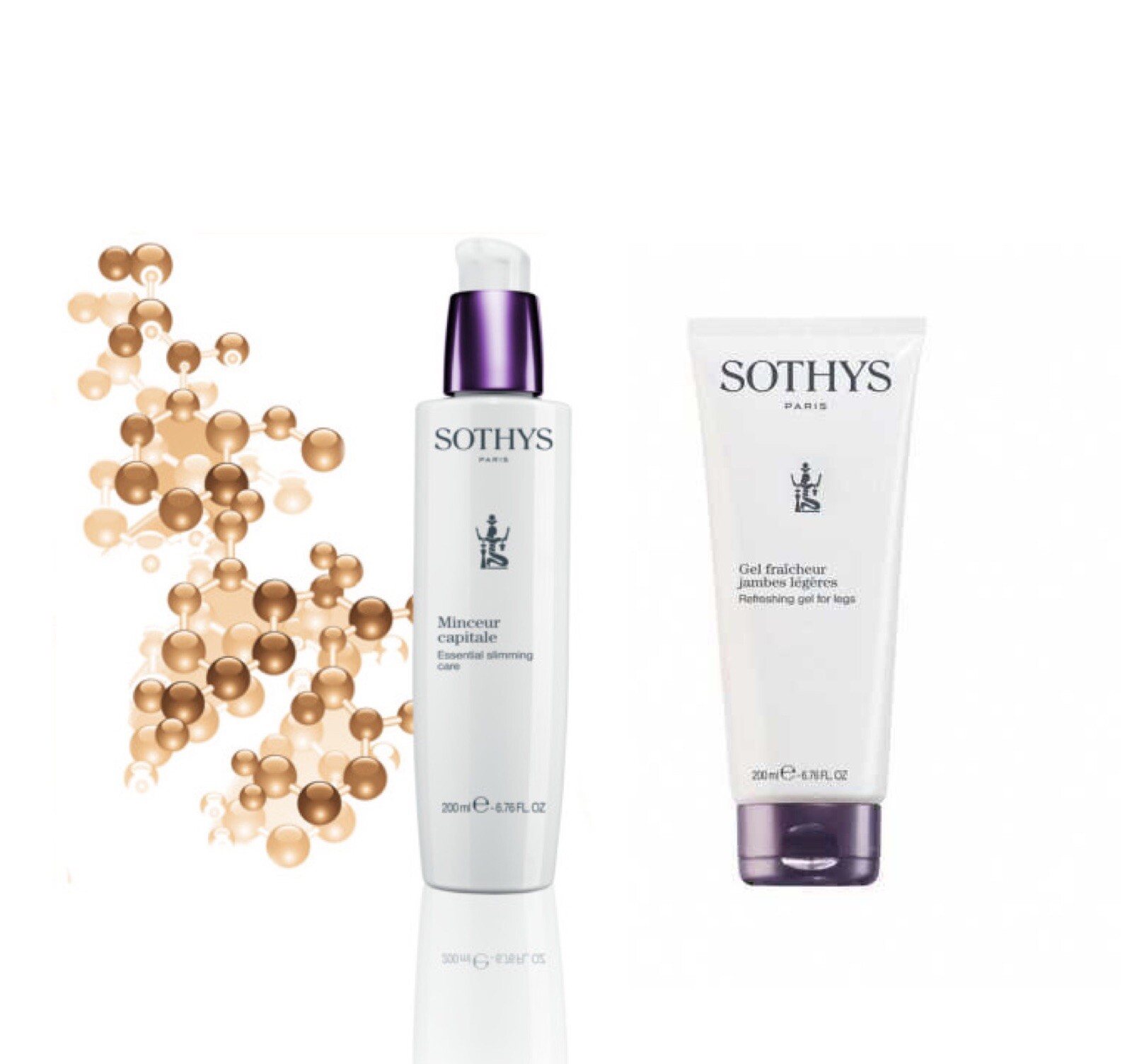 Kit Sothys Athletics Gel Gambe + Minceur Capitale Post-Workout
