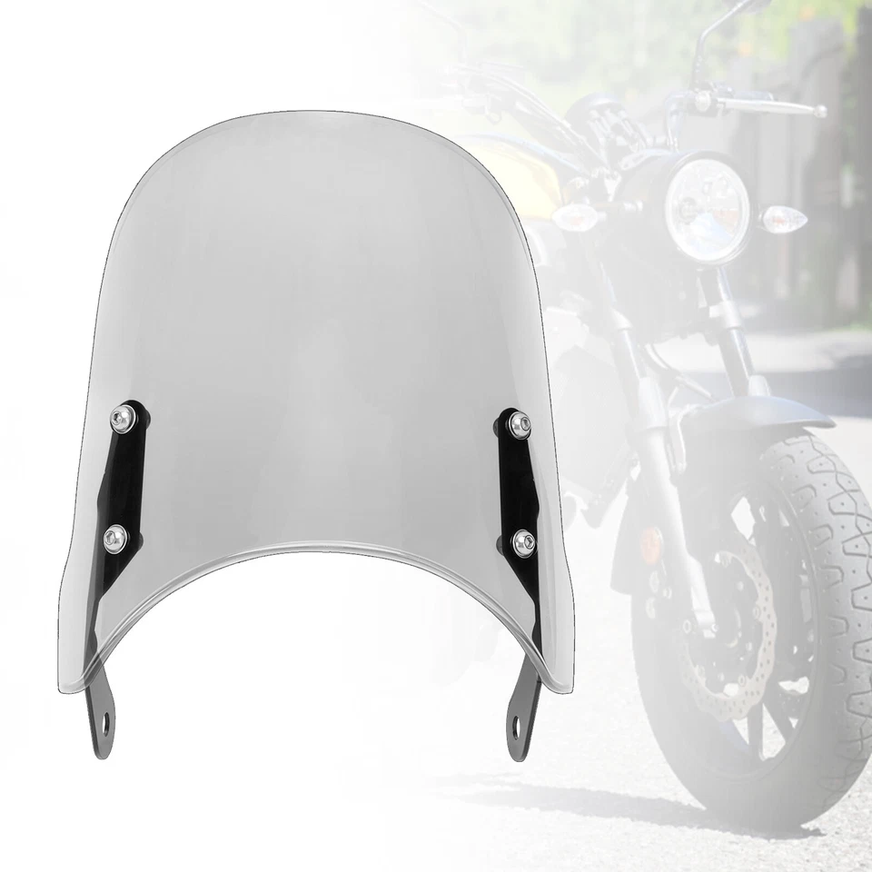Windshield WindScreen fit for YAMAHA XSR 700 900 HONDA CB400 CB1100 CB1300 #3 — 第 3/4 张图片