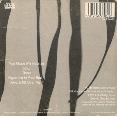 My Bloody Valentine - You Made Me Realise (CD, EP, M/Print, RP