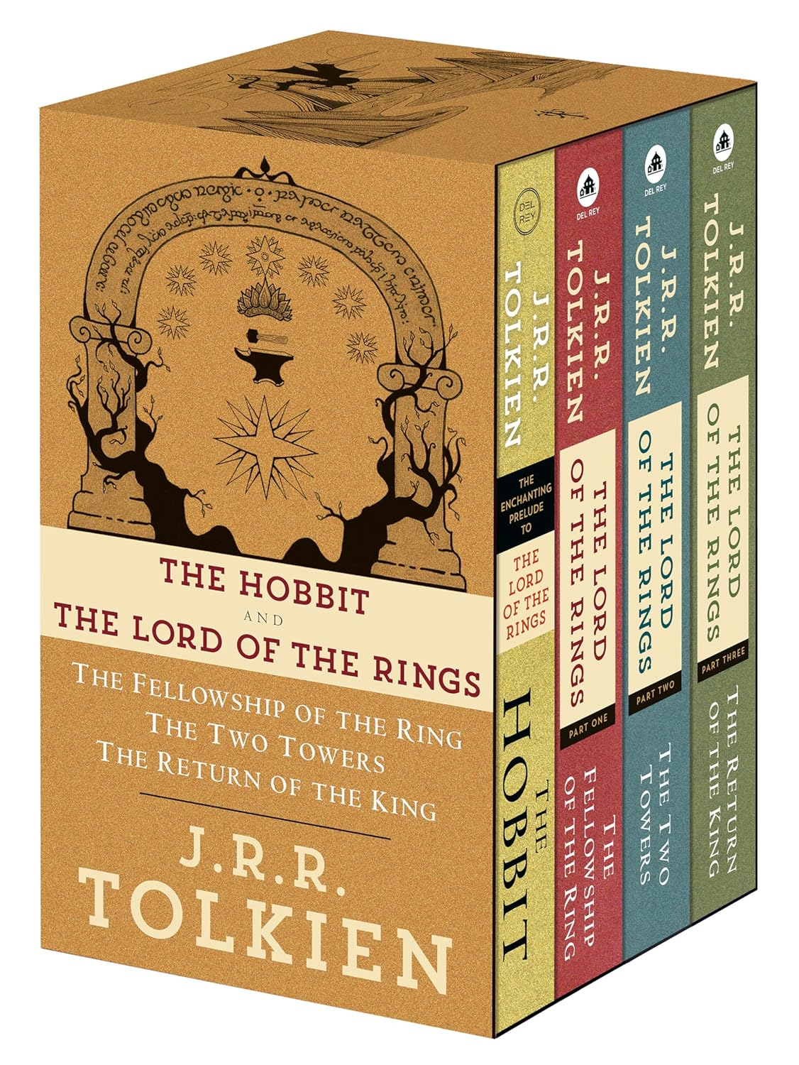 J.R.R. Tolkien 4-Book Boxed Set: the Hobbit and the Lord of the Rings