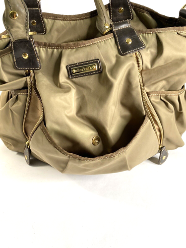 Storksak Olivia Nylon Diaper baby Bag Purse Detachable Shoulder Strap Moss - Picture 3 of 11