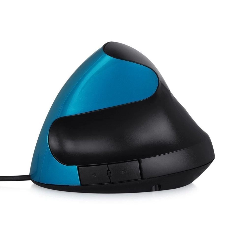ECOiNVA Wired Vertical Mouse Laptop Computer Mice with Forward Backward Shortcut - Image 2 of 4